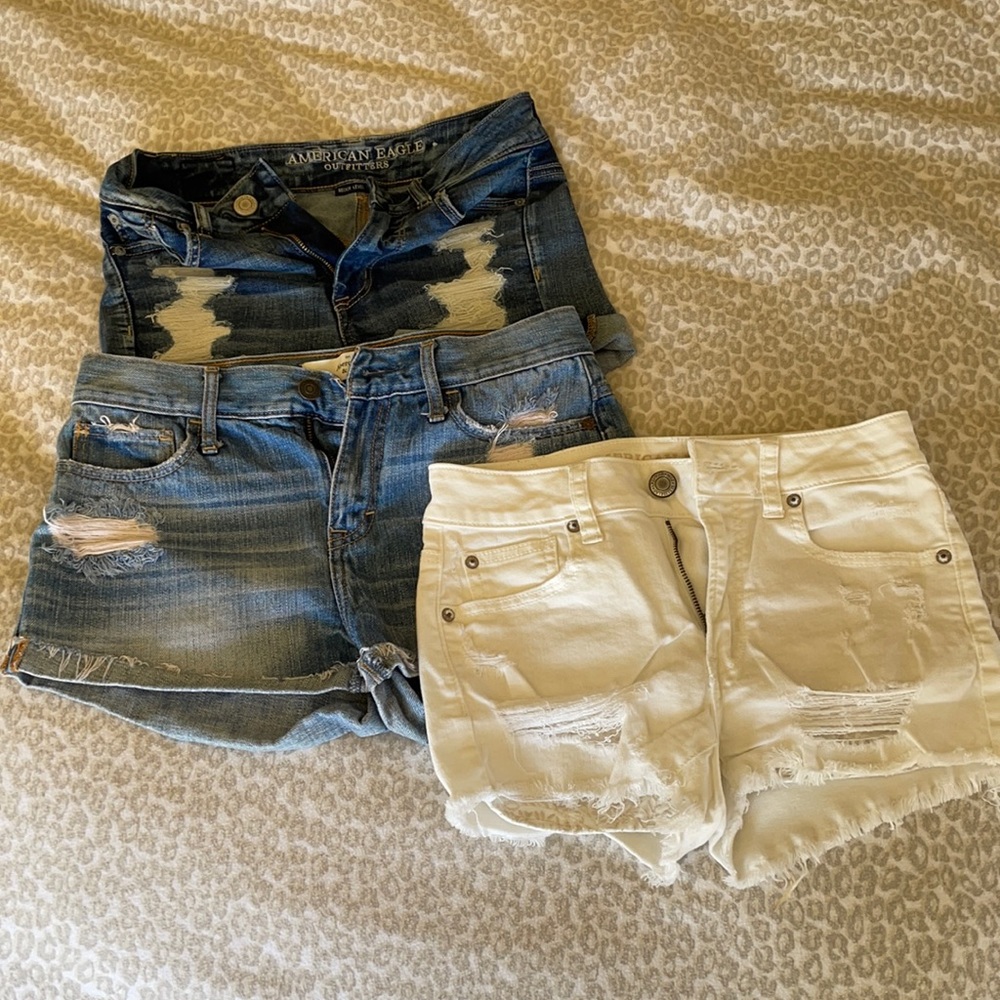 Denim shorts, 3pairs
